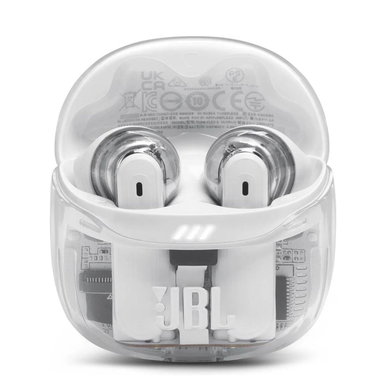 JBL Tune Flex 2 Bezdrôtové Slúchadlá Ghost White