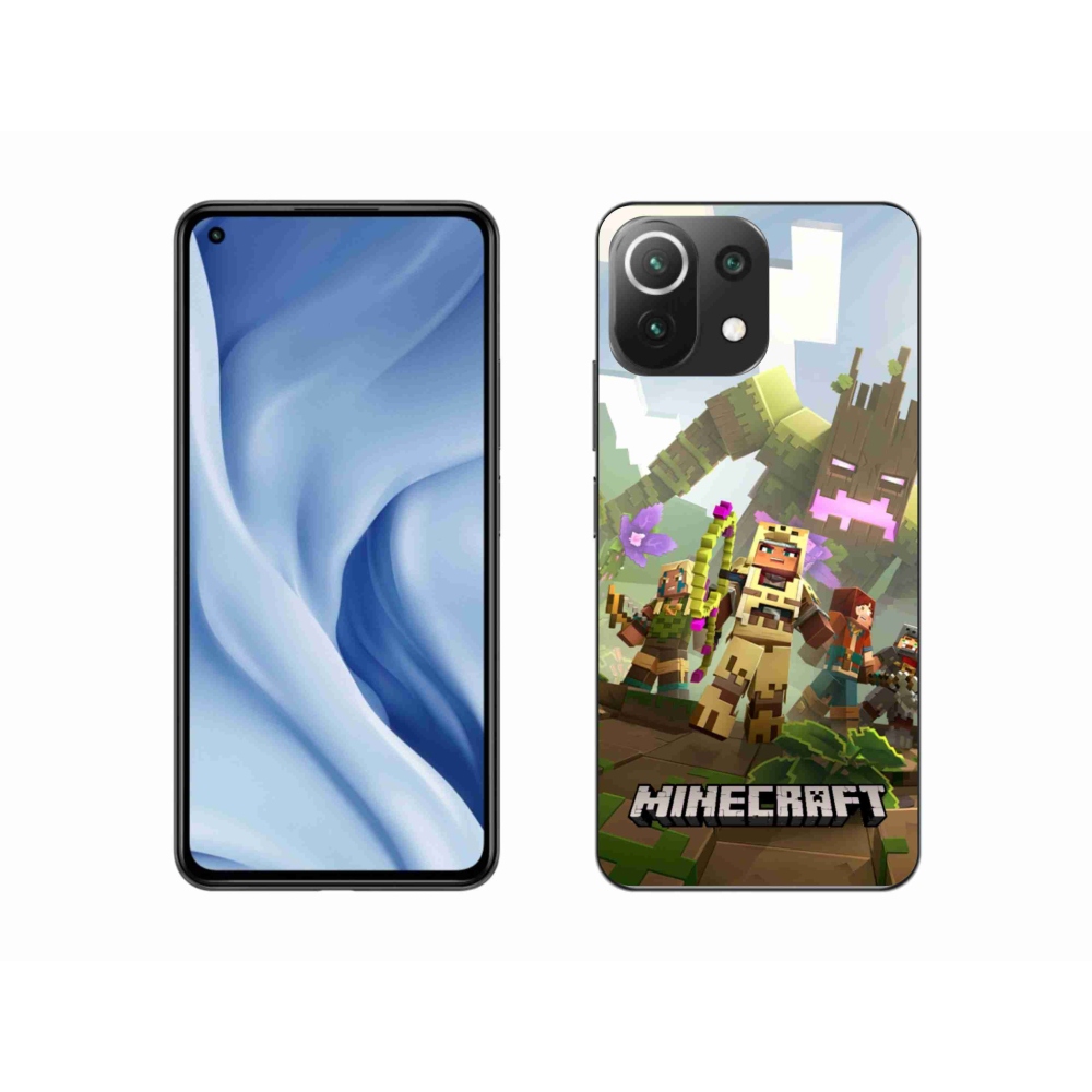 Gélový kryt mmCase na Xiaomi 11 Lite 5G NE - minecraft 1