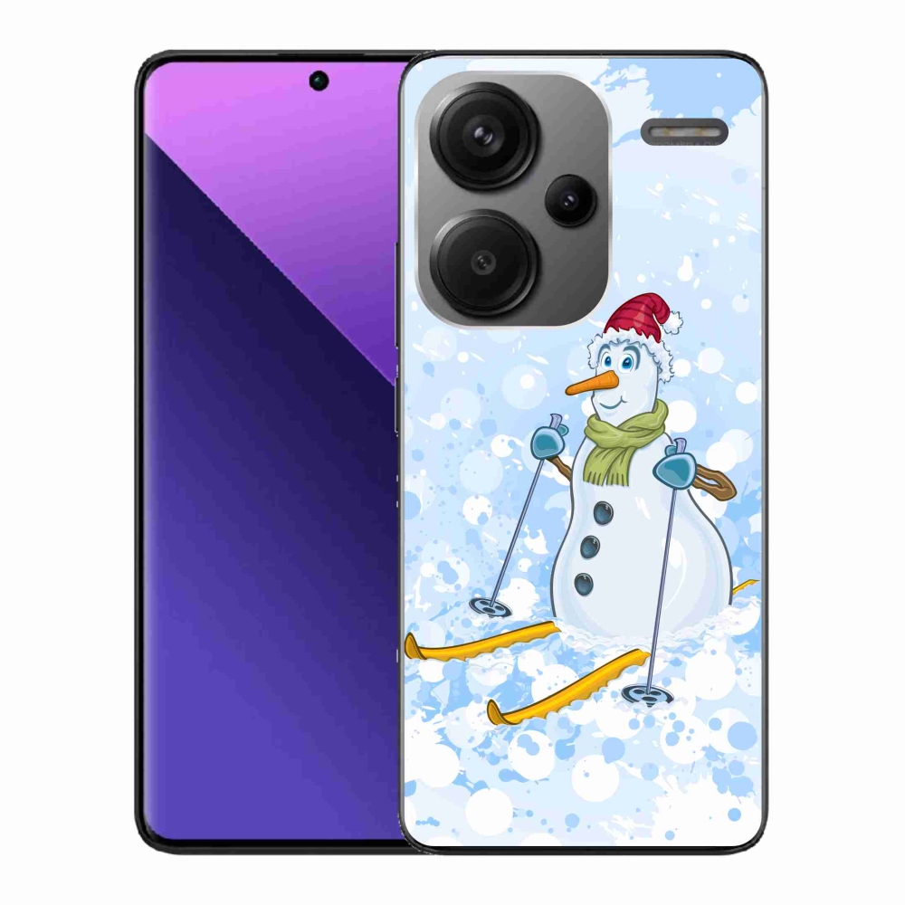 Gélový kryt mmCase na Xiaomi Redmi Note 13 Pro+ 5G - snehuliak