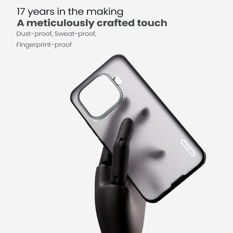 Nillkin Super Frosted PRO Zadný kryt pre Xiaomi 15T Pro Transparent Black