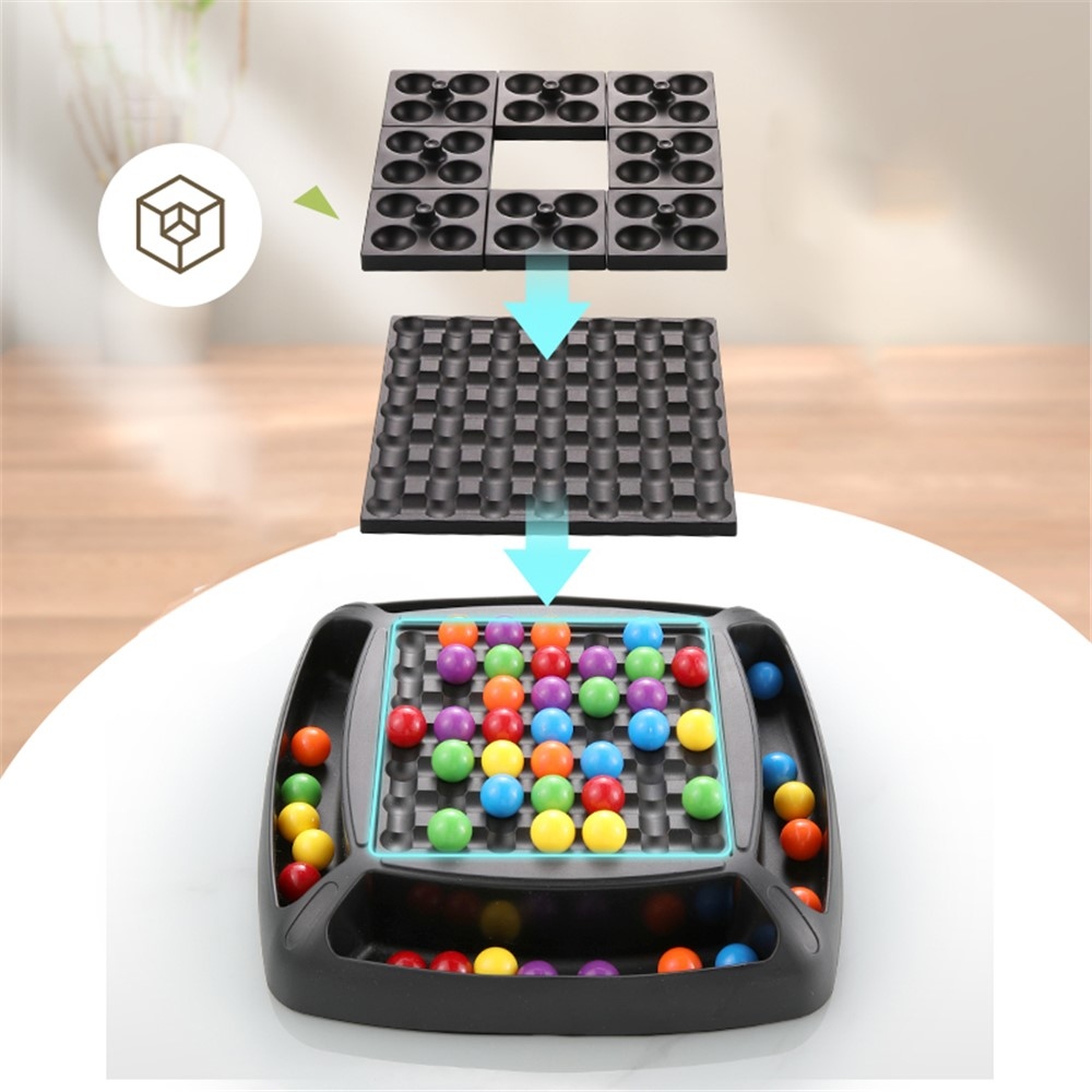 Motorická hra s farebnými guličkami pre rozvoj sústredenia detí