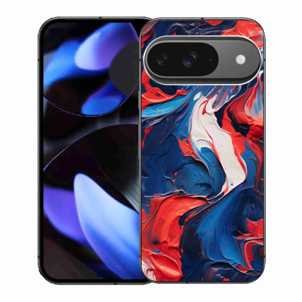 Gélový kryt mmCase na Google Pixel 9/9 Pro - abstraktný motív 7