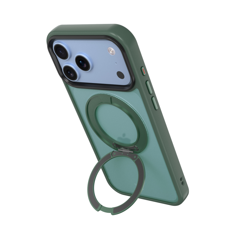 Tactical MagForce Hyperstand – puzdro pre Apple iPhone 17 Pro/18 Pro v farbe Forest Green