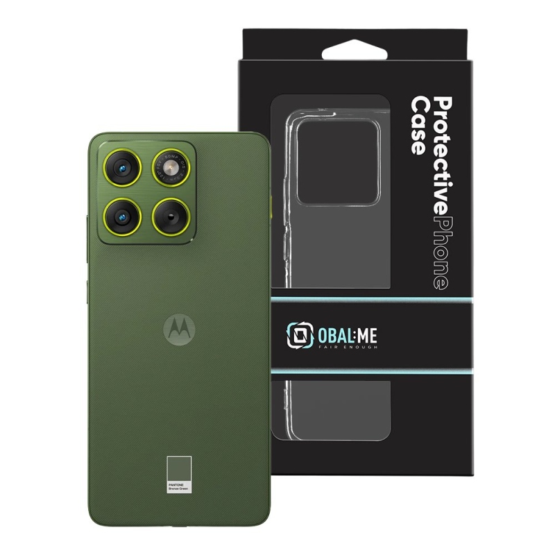 OBAL:ME TPU kryt pre Motorola Edge 70 Transparent