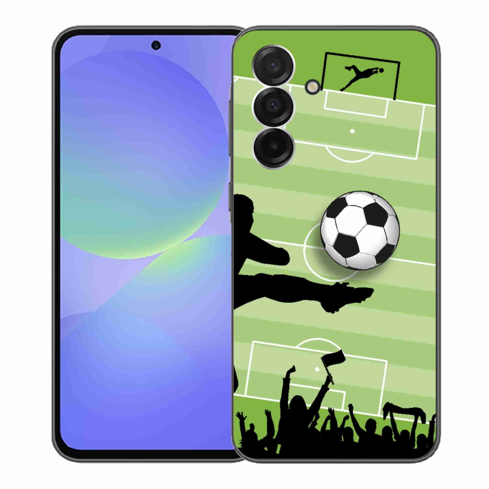 Gélový kryt mmCase na Samsung Galaxy A36 5G - futbal 3