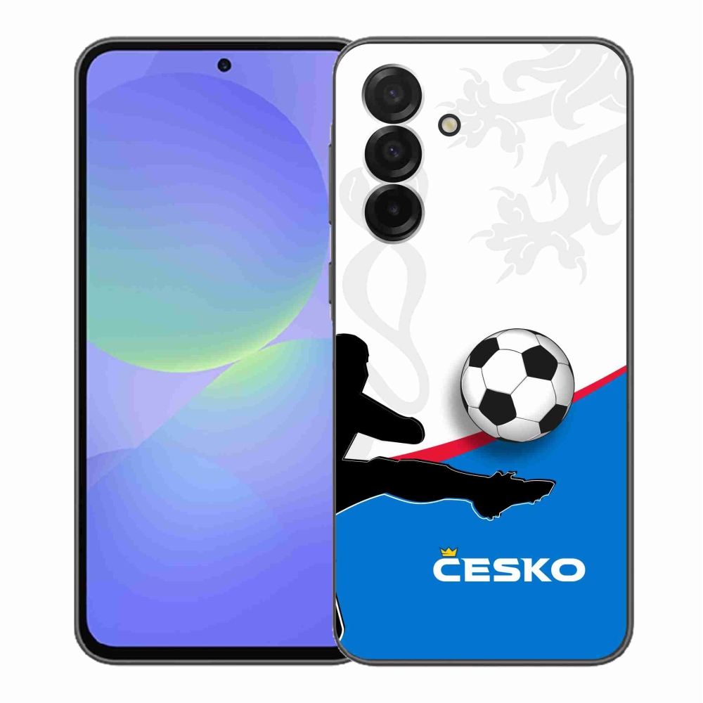 Gélový kryt mmCase na Samsung Galaxy A36 5G - futbal Česko 3