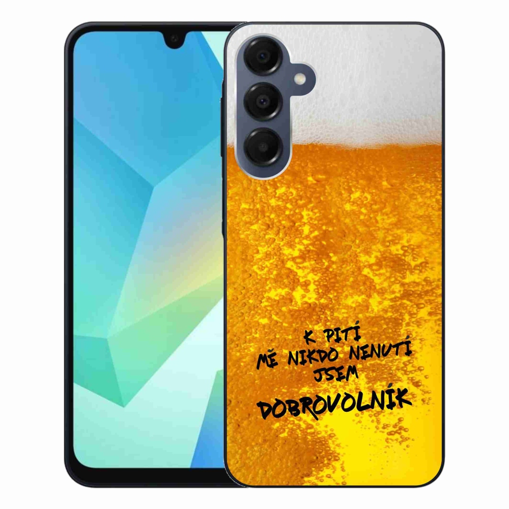 Gélový kryt mmCase na Samsung Galaxy A16 4G/5G - pivný motív 4