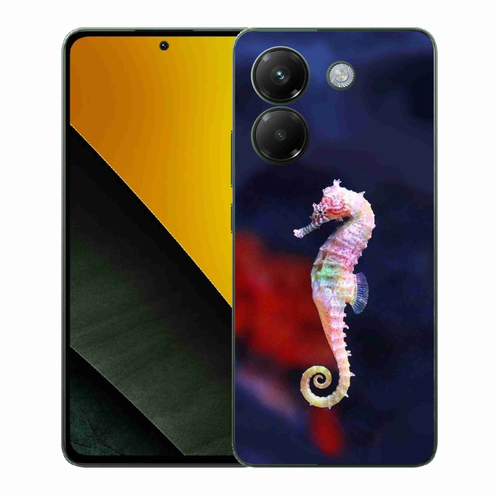 Gélový kryt mmCase na Xiaomi Poco M7 Pro 5G - morský koník