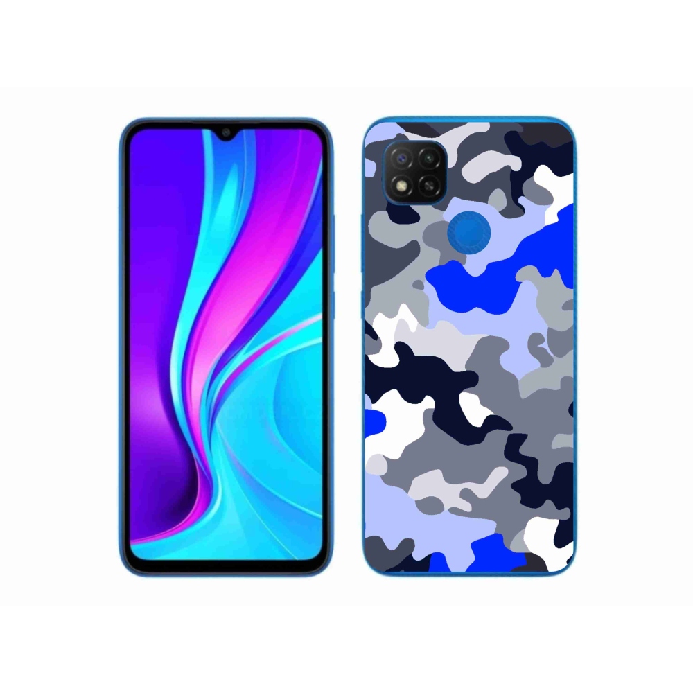 Gélový kryt mmCase na Xiaomi Redmi 9C - maskáčový vzor 8