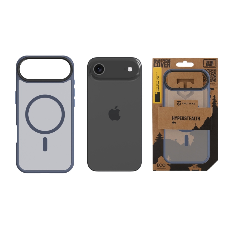 Taktický kryt MagForce Hyperstealth pre iPhone 17 Air Deep Blue