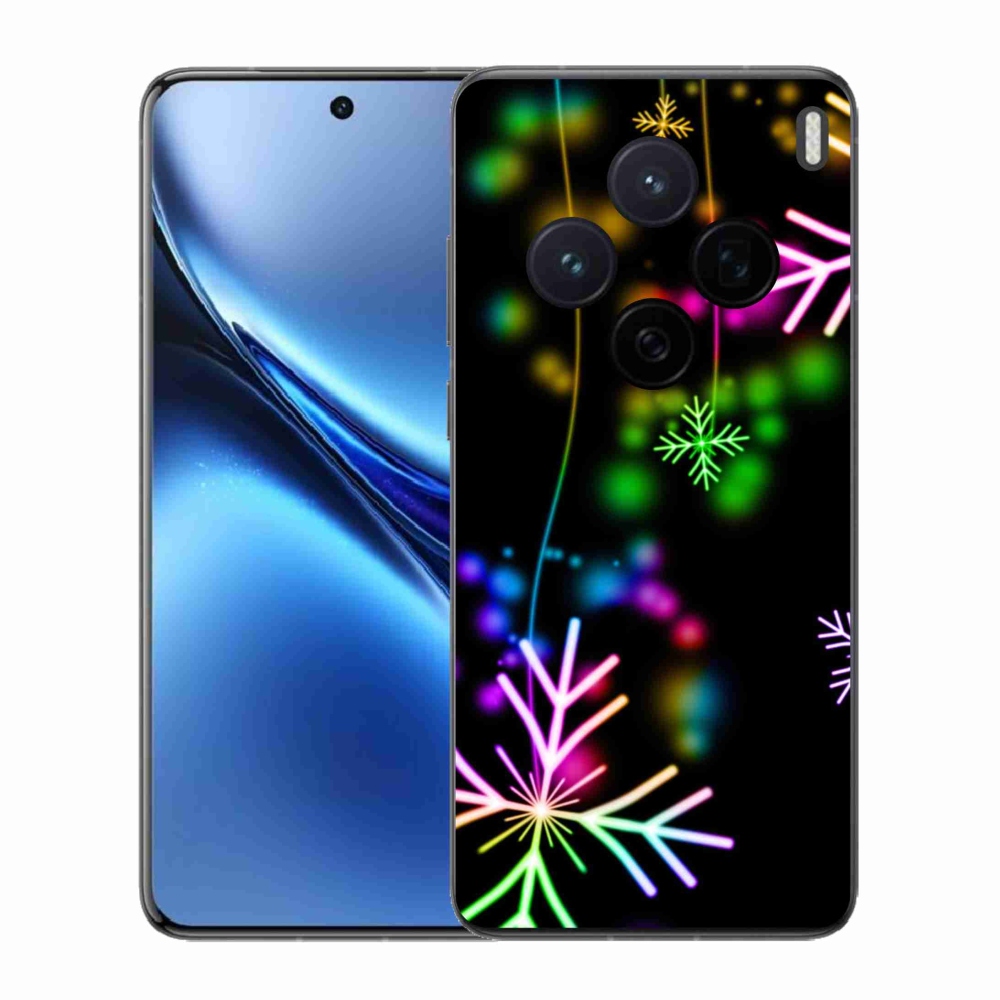 Gélový kryt mmCase na Vivo X200 5G - farebné vločky