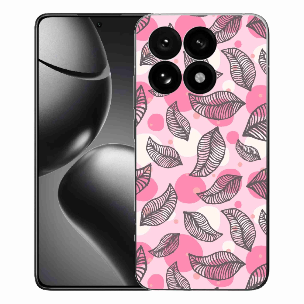 Gélový kryt mmCase na Xiaomi 15T - kreslené padajúce listy