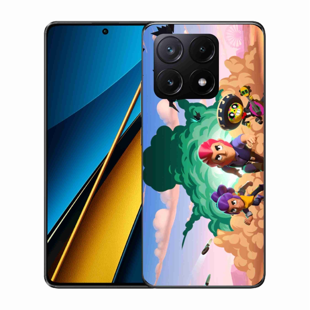 Gélový kryt mmCase na Xiaomi Poco X6 Pro 5G - brawl stars