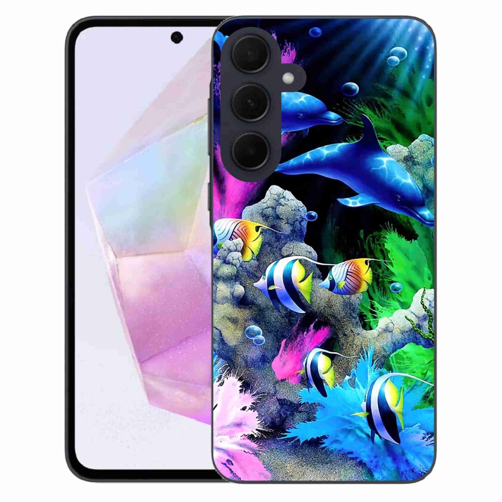 Gélový obal mmCase na Samsung Galaxy A35 5G - morský svet