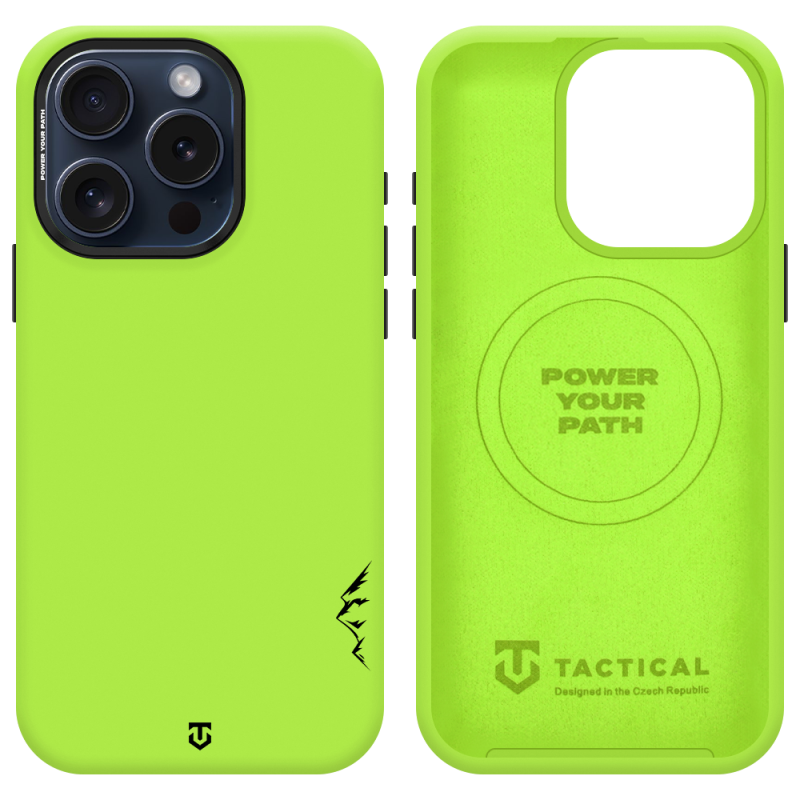 Tactical MagForce Velvet Smoothie 2.0 – puzdro pre Apple iPhone 15 Pro v farbe Avocado