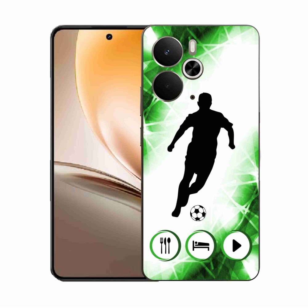 Gélový kryt mmCase na Realme 14 5G - futbalista