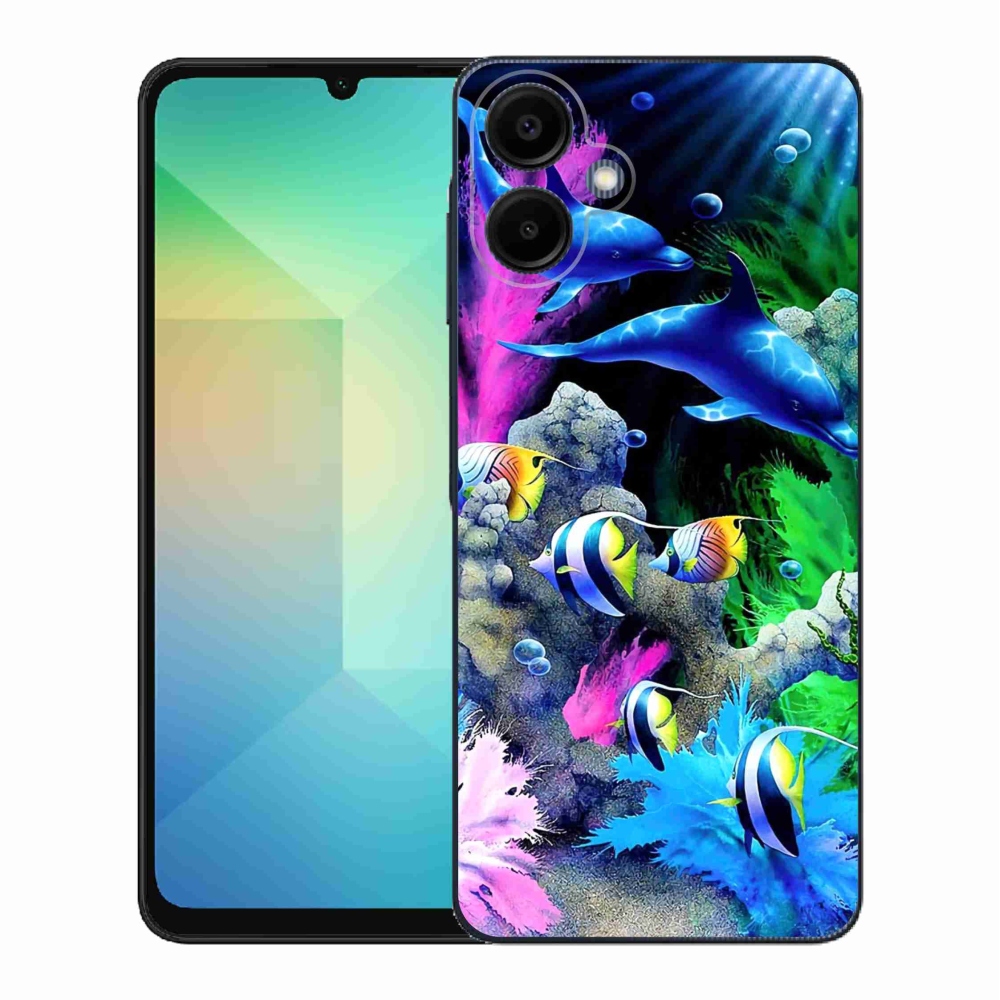 Gélový kryt mmCase na Samsung Galaxy A06 4G - morský svet