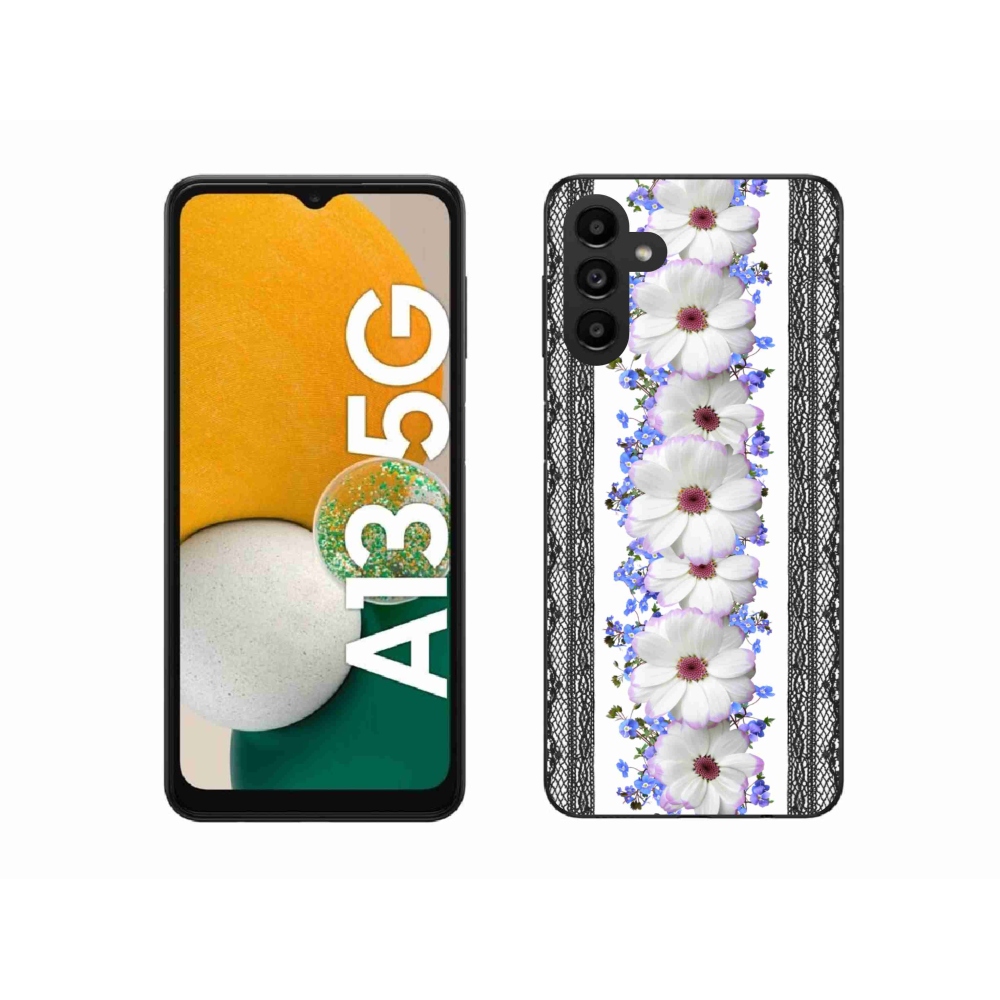 Gélový kryt mmCase na Samsung Galaxy A13 5G - kvety 8