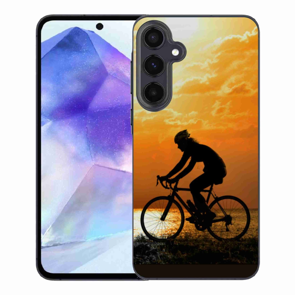 Gélový kryt mmCase na Samsung Galaxy A55 5G - cyklovýlet