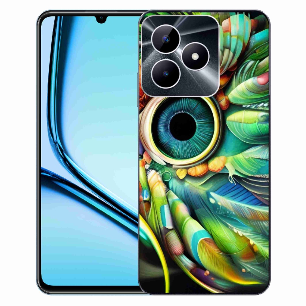 Gélový kryt mmCase na Realme Note 50 - abstraktný motív 18