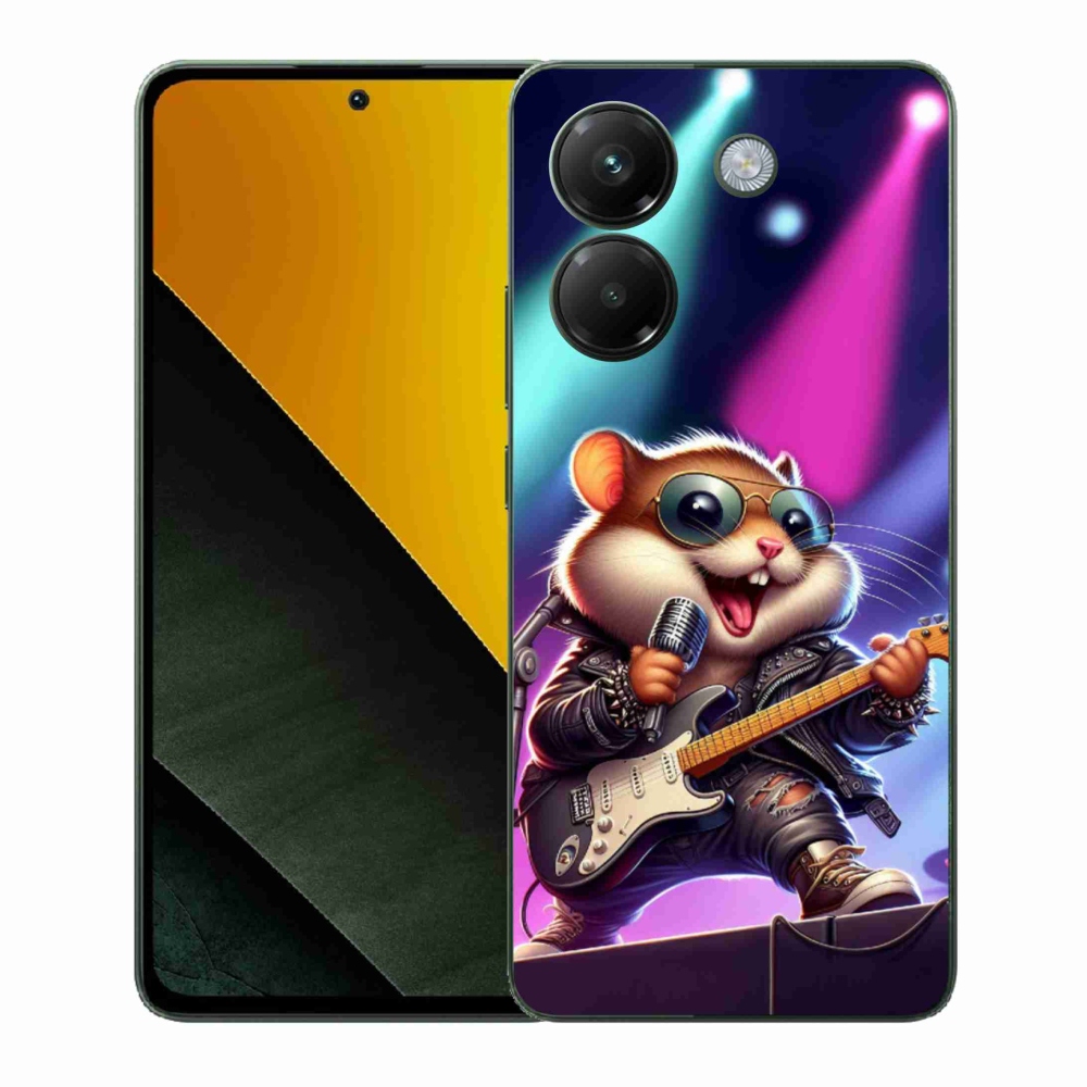 Gélový kryt mmCase na Xiaomi Poco M7 Pro 5G - škrečok rocker