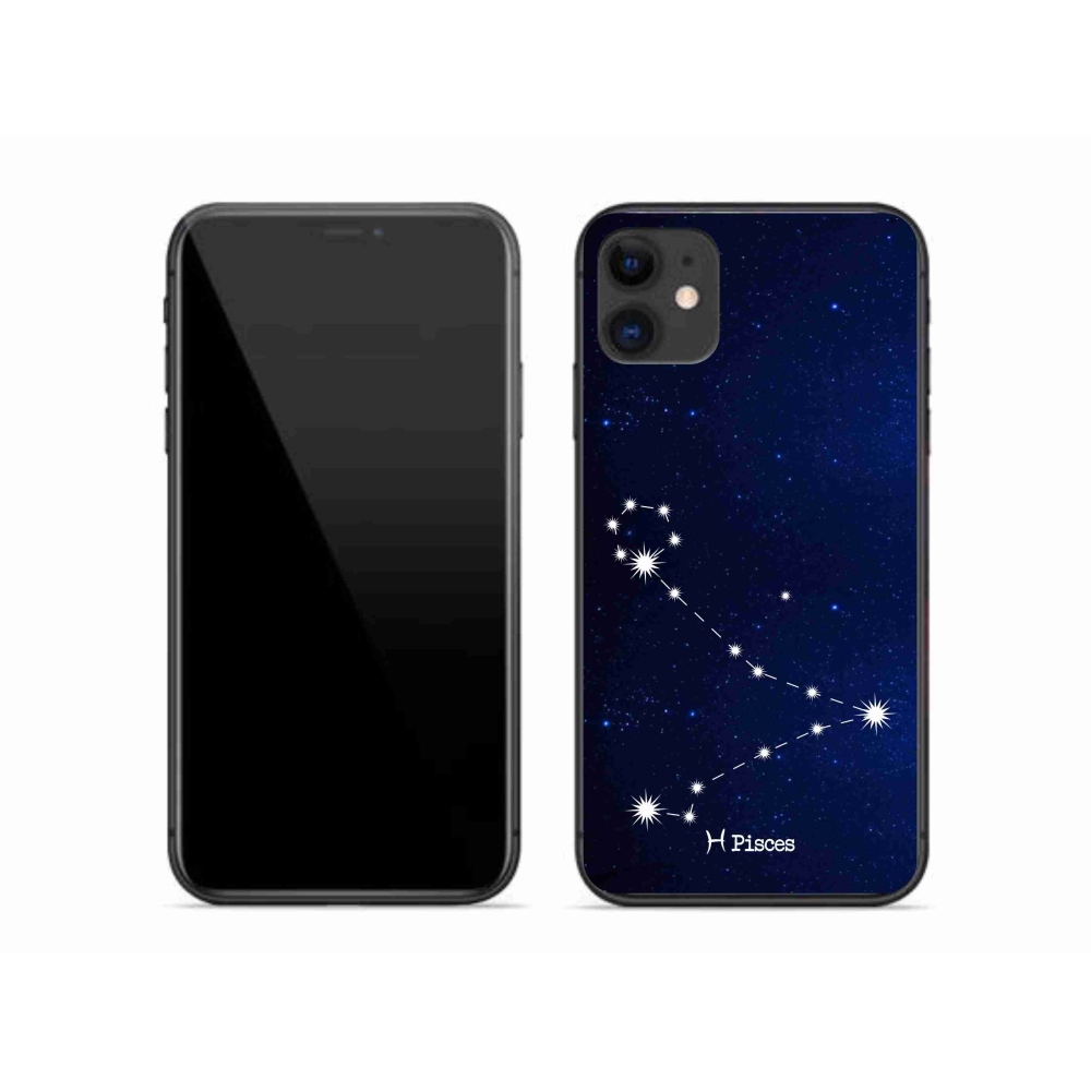 Gélový kryt mmCase na iPhone 11 - súhvezdie Ryby