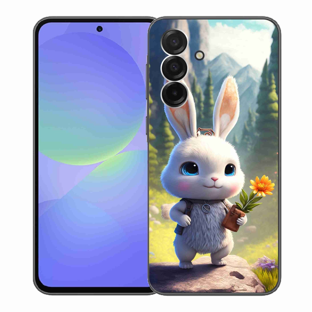 Gélový kryt mmCase na Samsung Galaxy A36 5G - roztomilý zajačik