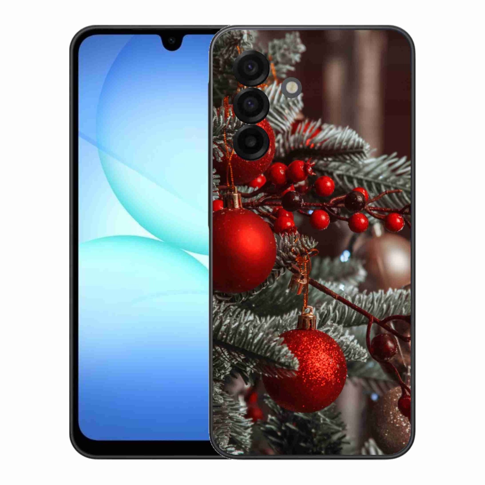 Gélový kryt mmCase na Samsung Galaxy A17 5G - vianočné ozdoby 2