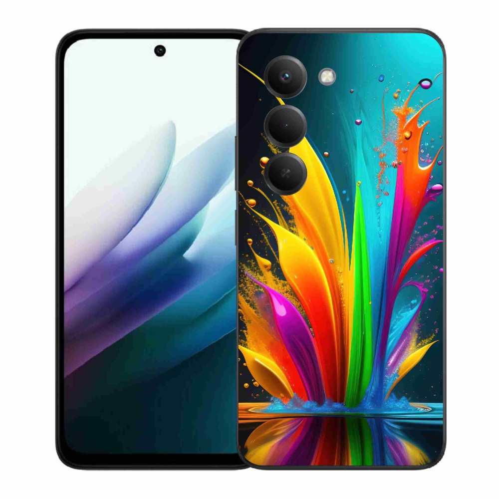 Gélový kryt mmCase na Xiaomi Redmi 15 4G/5G (171mm) - abstraktný motív 1