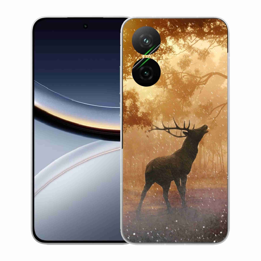 Gélový kryt mmCase na Xiaomi Poco F7 5G - jeleň v ruji
