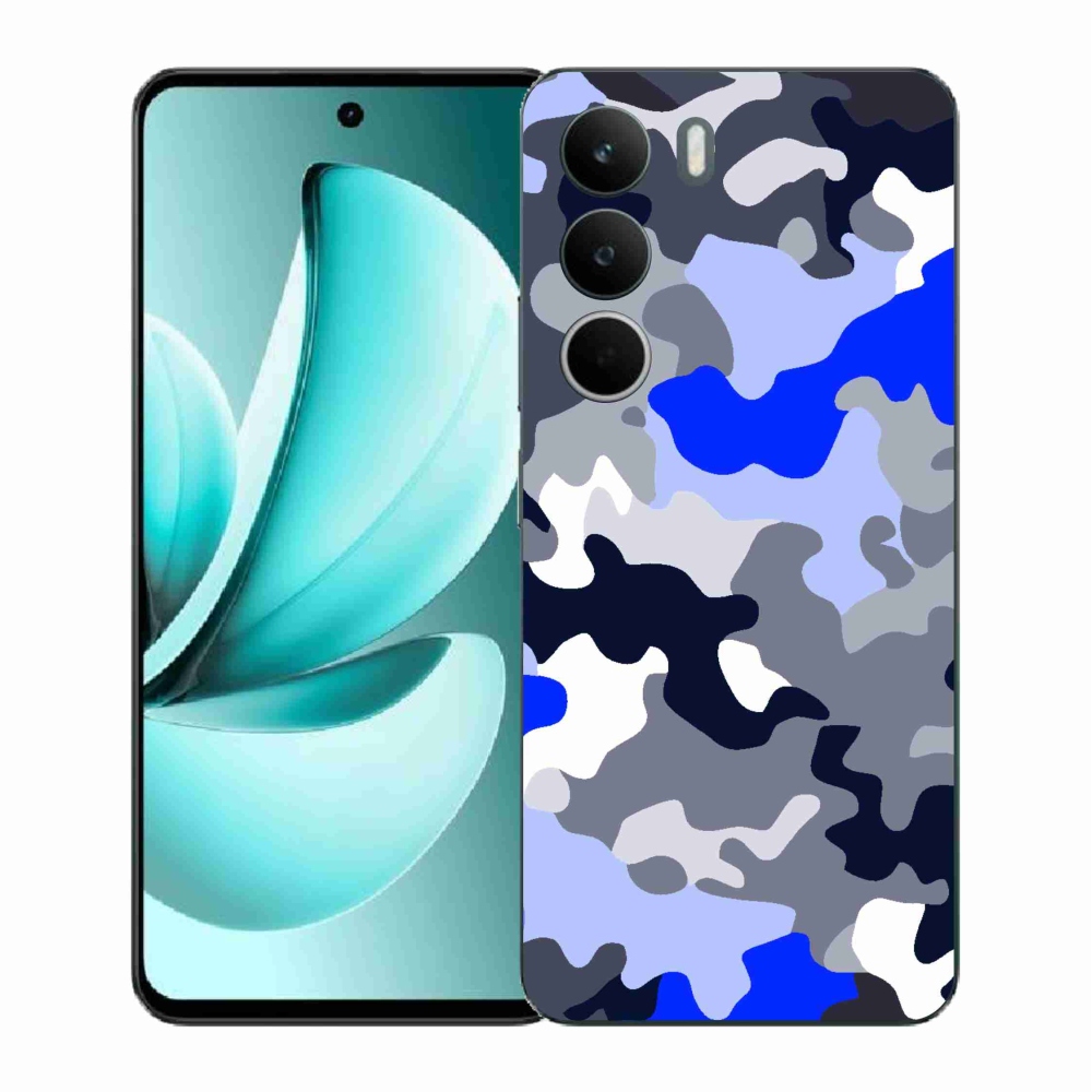 Gélový kryt mmCase na Realme C71 - maskáčový vzor 8