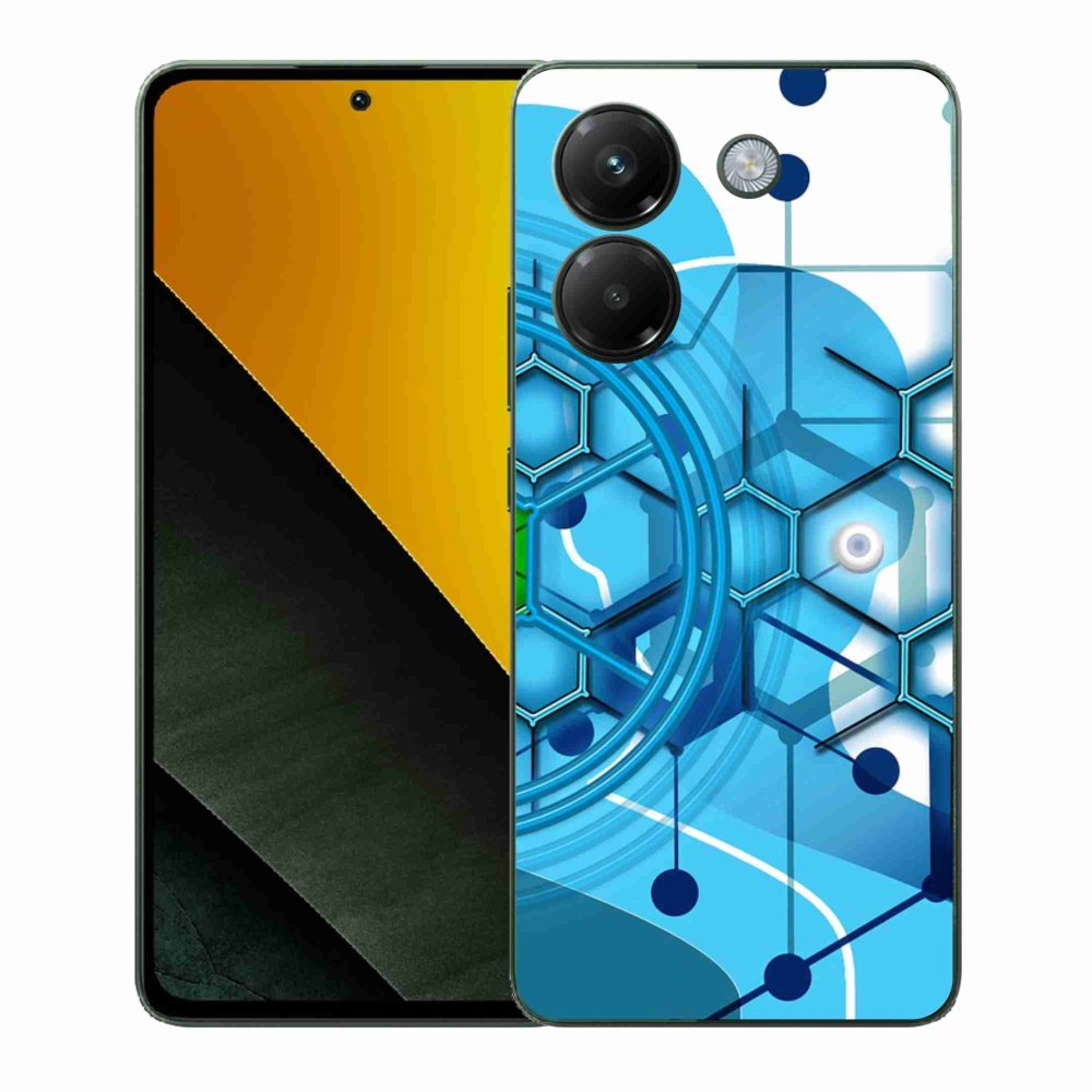 Gélový kryt mmCase na Xiaomi Poco M7 Pro 5G - abstraktný vzor 2