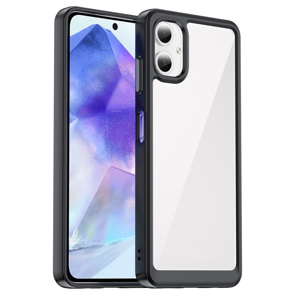 Gélový obal s pevným chrbtom na Samsung Galaxy A06 4G - čierny