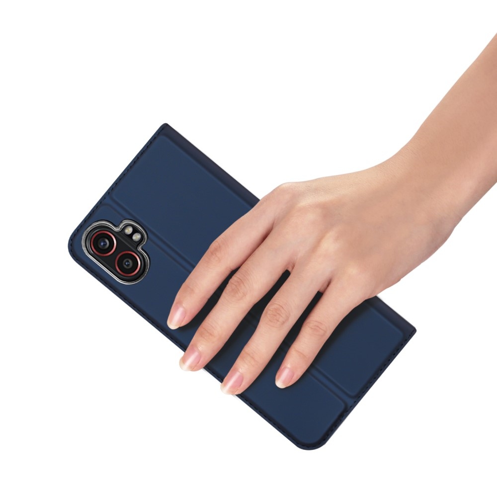 DUX knižkové púzdro na Samsung Galaxy Xcover 7 Pro - tmavomodré
