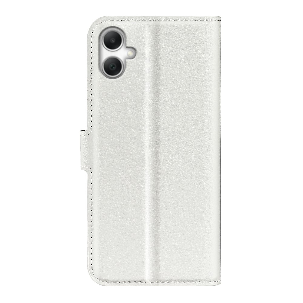 Litchi knižkové púzdro na Samsung Galaxy A07 4G - biele