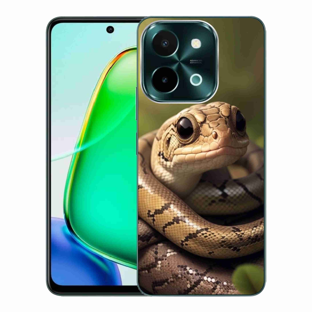 Gélový kryt mmCase na Vivo Y28 - had 1