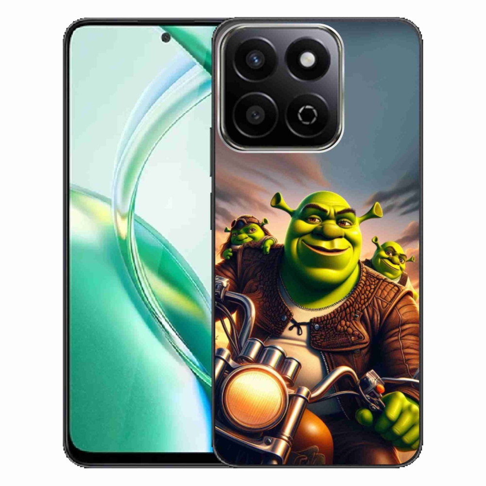 Gélový kryt mmCase na Honor 200 Smart 5G - shrek na motorke