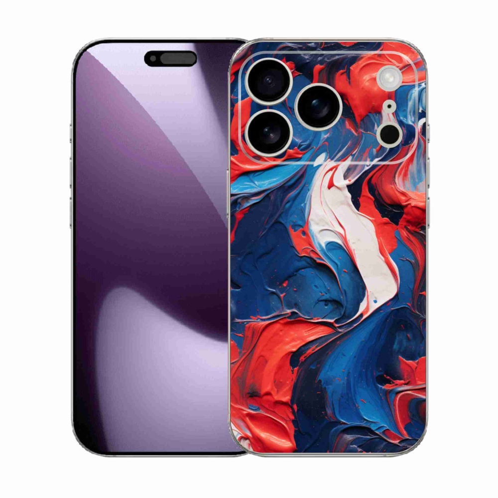 Gélový kryt mmCase na iPhone 17 Pro - abstraktný motív 7