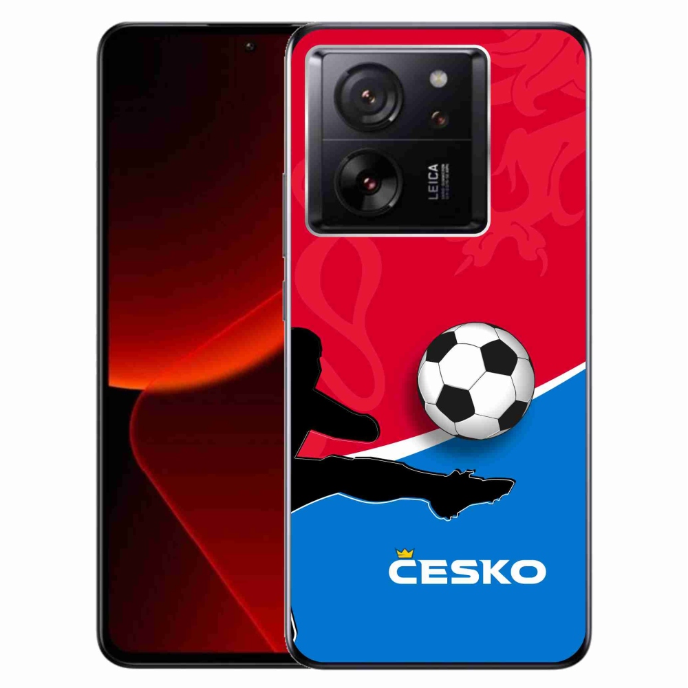 Gélový kryt mmCase na Xiaomi 13T/13T Pro - futbal Česko 2