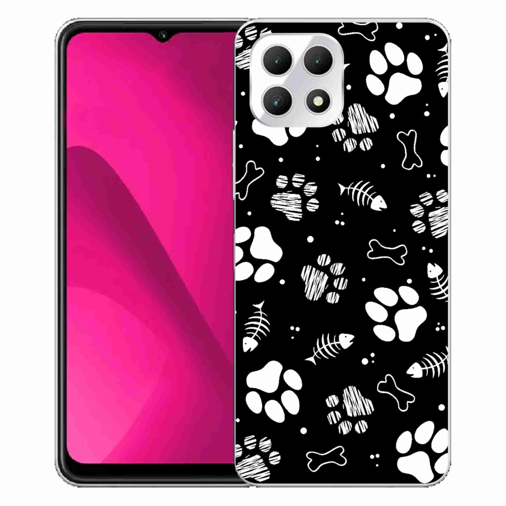 Gélový kryt mmCase na T-Mobile T Phone 2 - psie labky