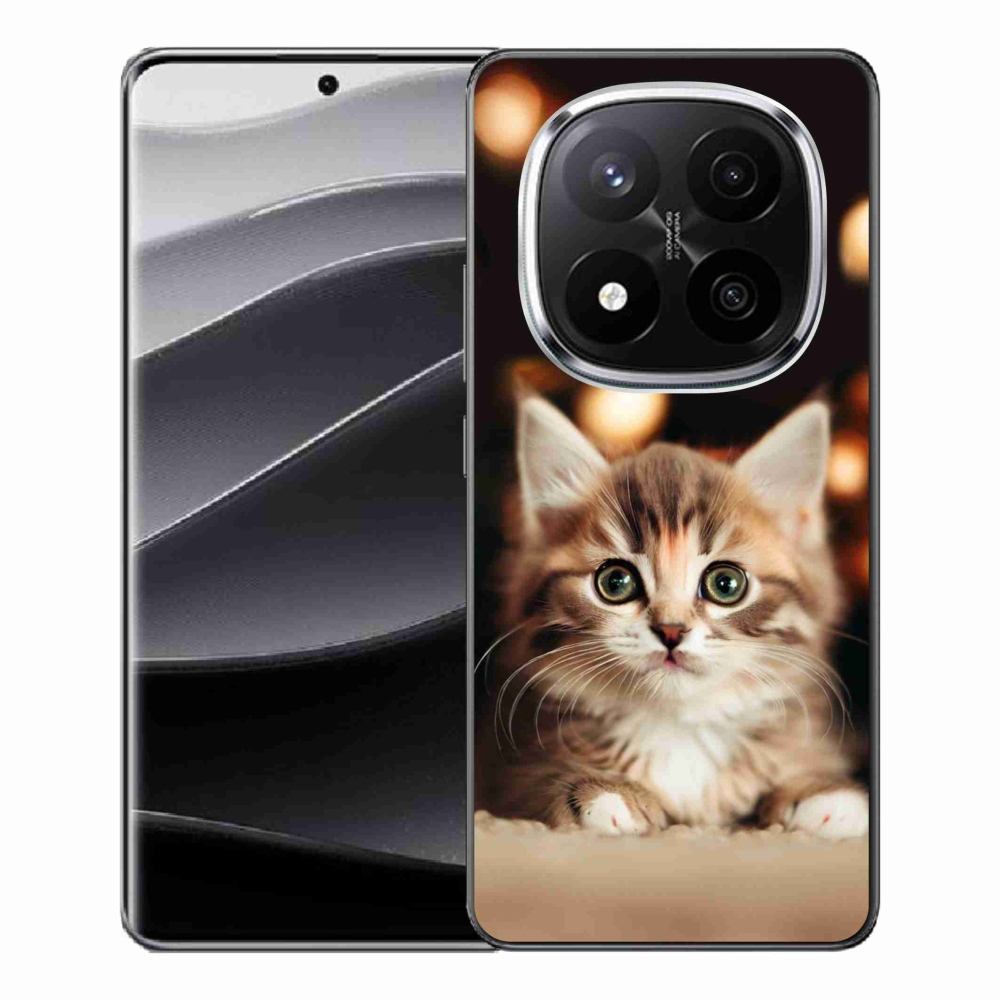 Gélový kryt mmCase na Xiaomi Redmi Note 14 Pro+ 5G - roztomilé mačiatko 2