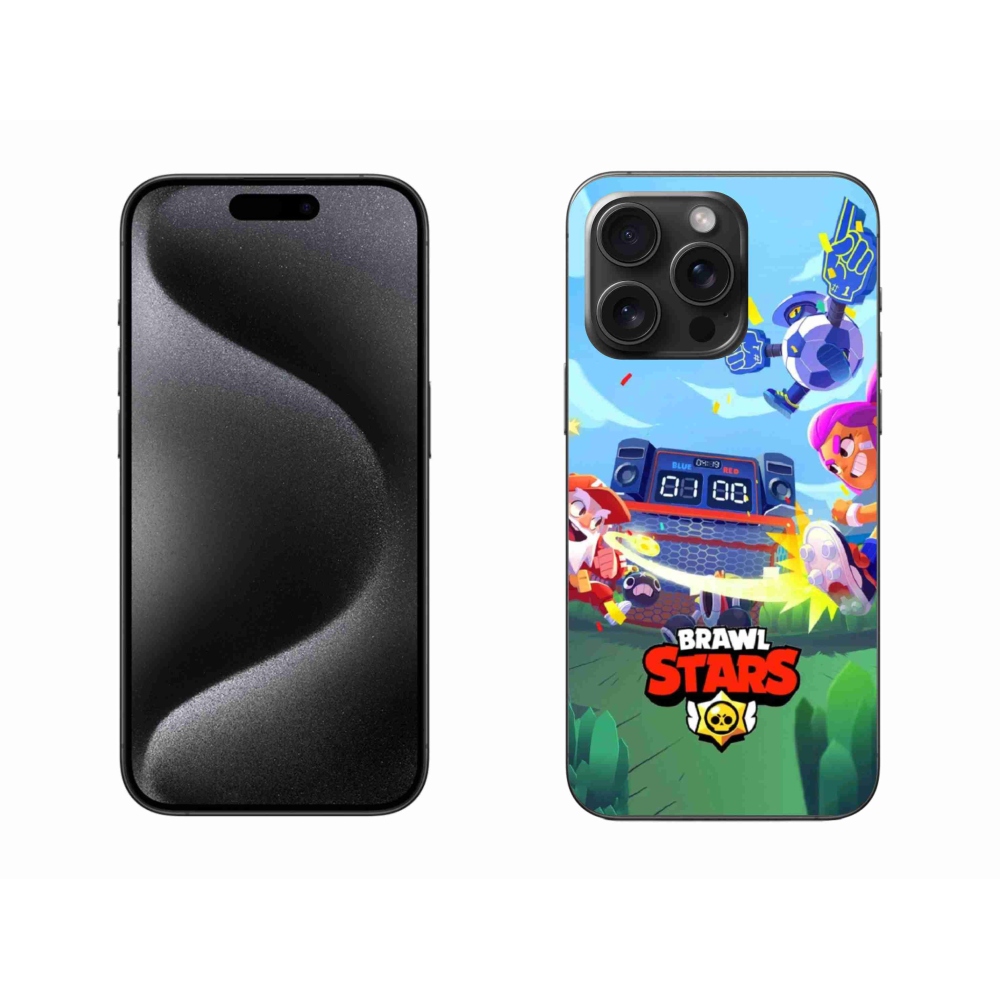 Gélový kryt mmCase na iPhone 15 Pro Max - brawl stars 1