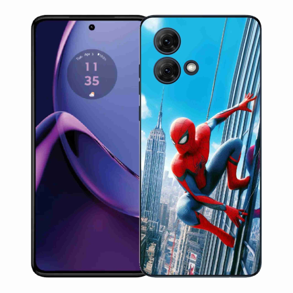 Gélový kryt mmCase na Motorola Moto G84 5G - spiderman