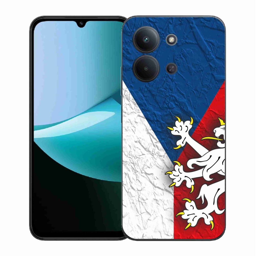 Gélový kryt mmCase na Xiaomi Redmi 15C 4G (171mm)/Poco C85 4G (171mm) - česká vlajka 1