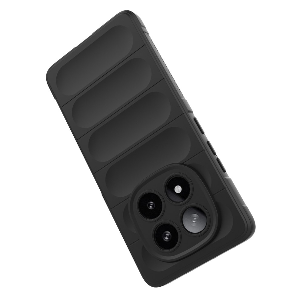 Rugg odolný gélový obal na Xiaomi Redmi Note 14 Pro 5G/Poco X7 5G - čierny