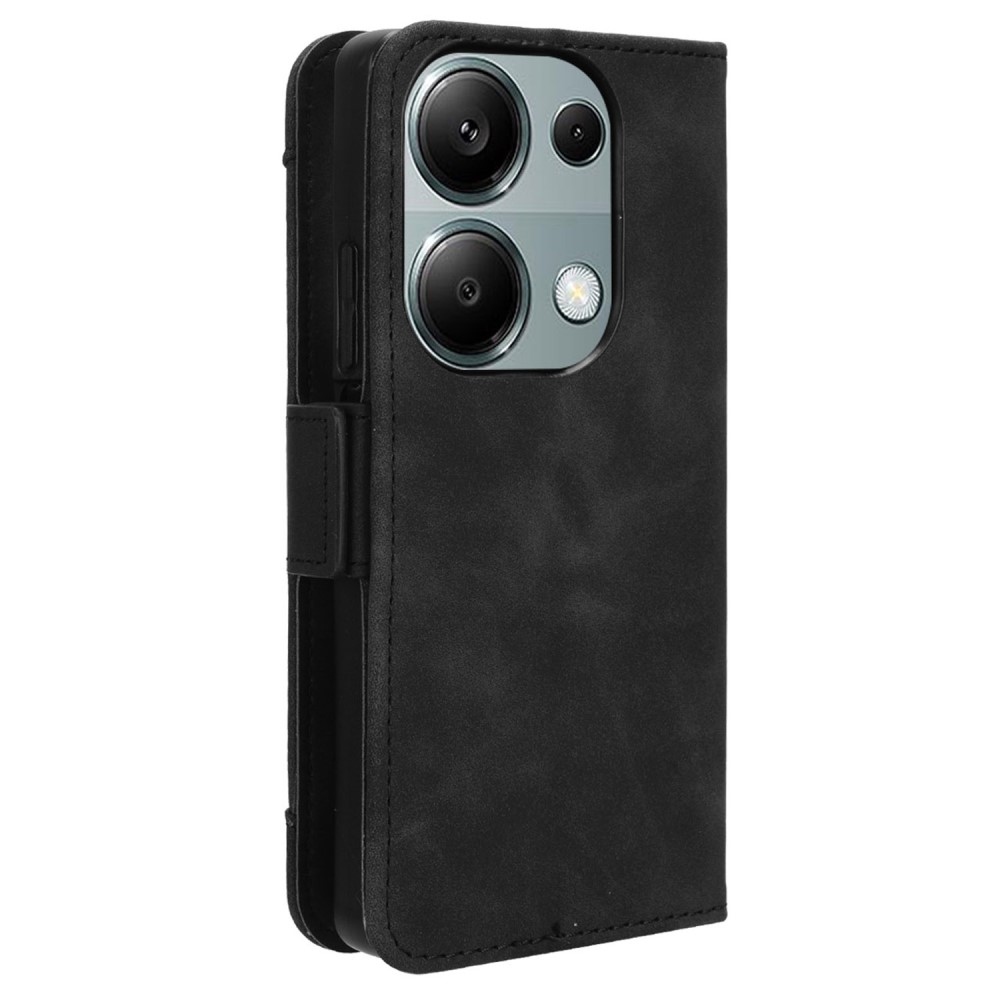Cards knižkové púzdro na Xiaomi Redmi Note 14S/Note 13 Pro 4G/Poco M6 Pro - čierne