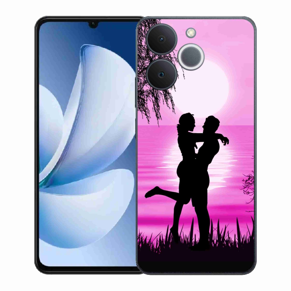 Gélový kryt mmCase na Realme Note 70T - západ slnka