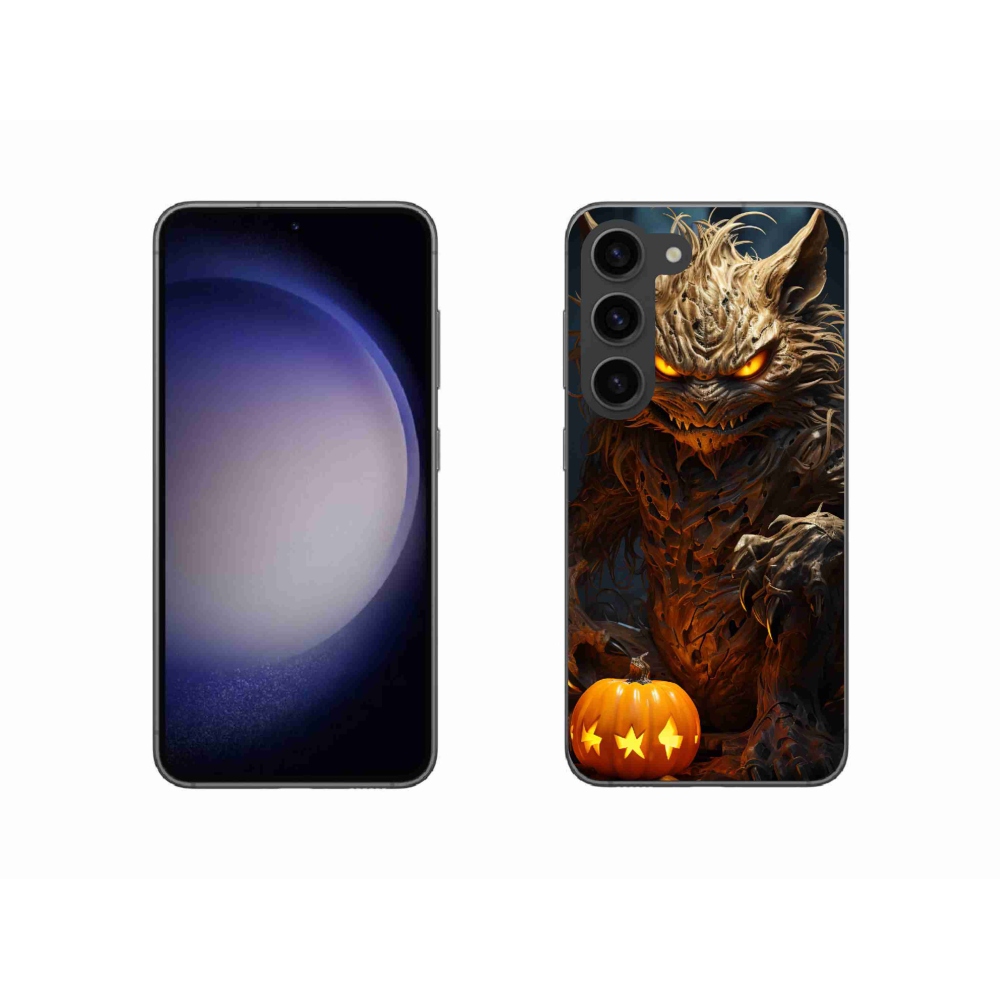 Gélový kryt mmCase na Samsung Galaxy S23 5G - halloweenska príšera