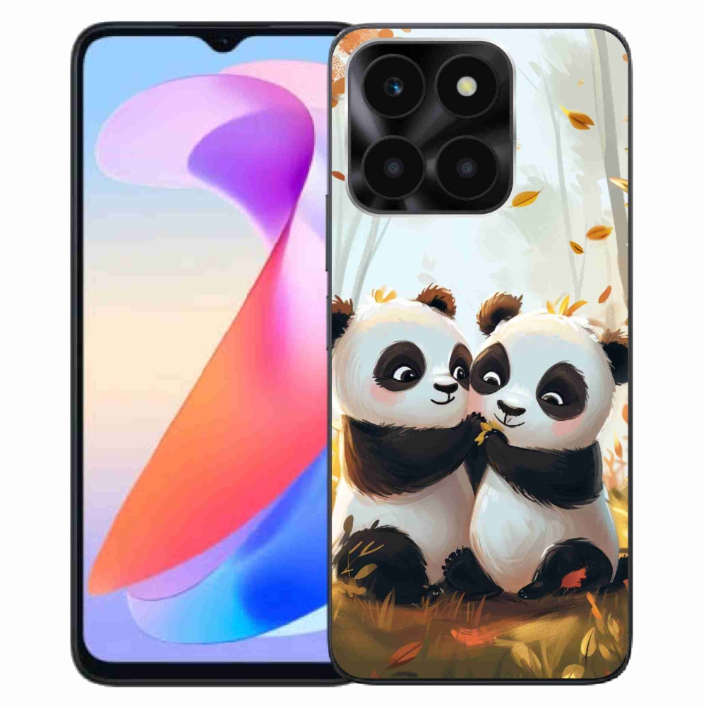 Gélový kryt mmCase na Honor X6a - pandy