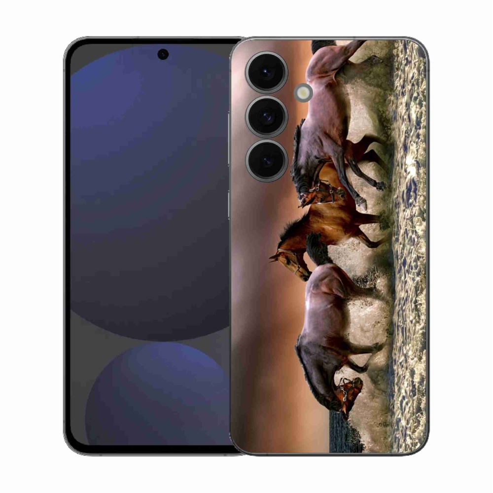 Gélový kryt mmCase na Samsung Galaxy S25 FE - kone 1